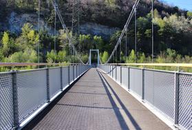 Bridge Fence Tree Wood