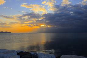 Sunset Dawn Body Of Water