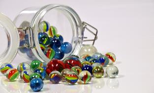 Glass Marbles Children Toys