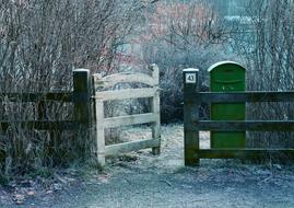 Fence Outdoors Wood