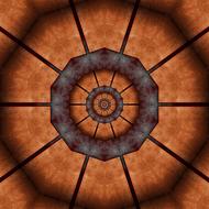 abstract kaleidoscope texture