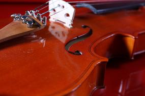Classic Instrument Wood red