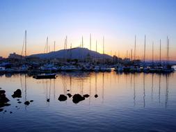 Italy Sailing Sunrise