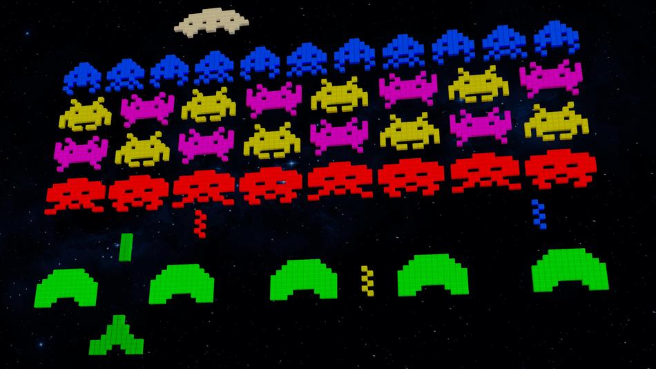 background video game 80s aliens