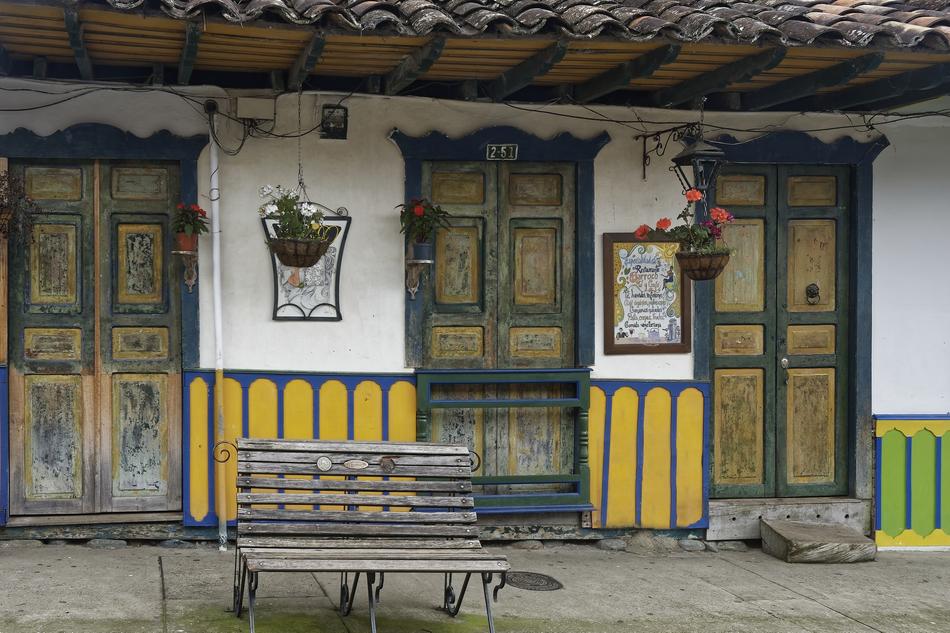 Colombia Salento Building