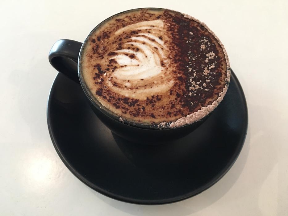 hot cream coffee