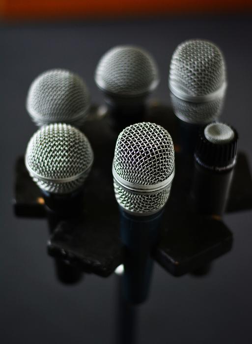 various microphones