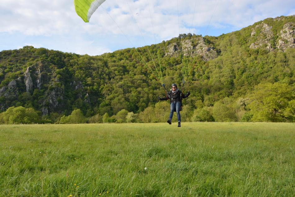 Paragliding Landing Paraglider