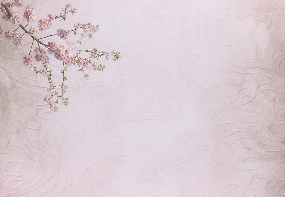 blossom branch Wallpaper Art