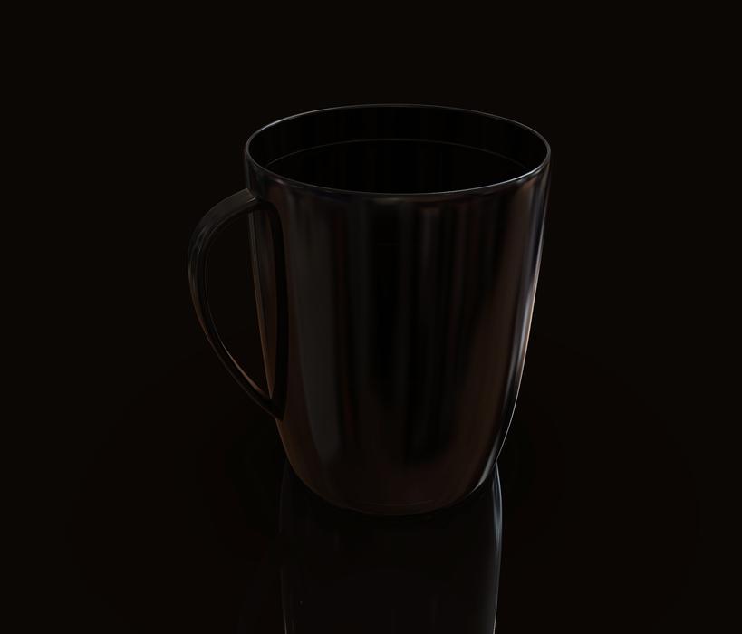 mug in the dark