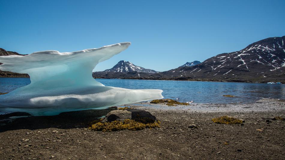 Frozen Mountain Sculpture