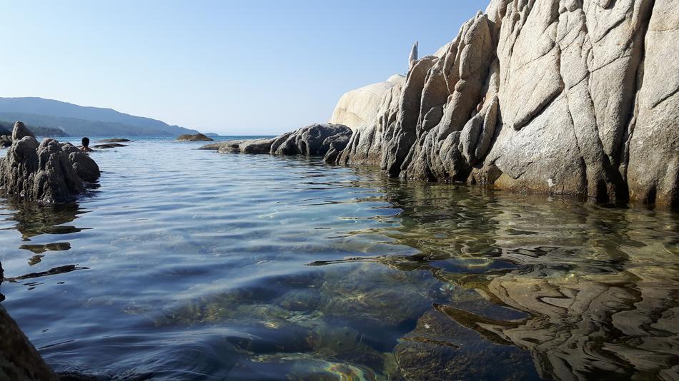 water rocks lots of view