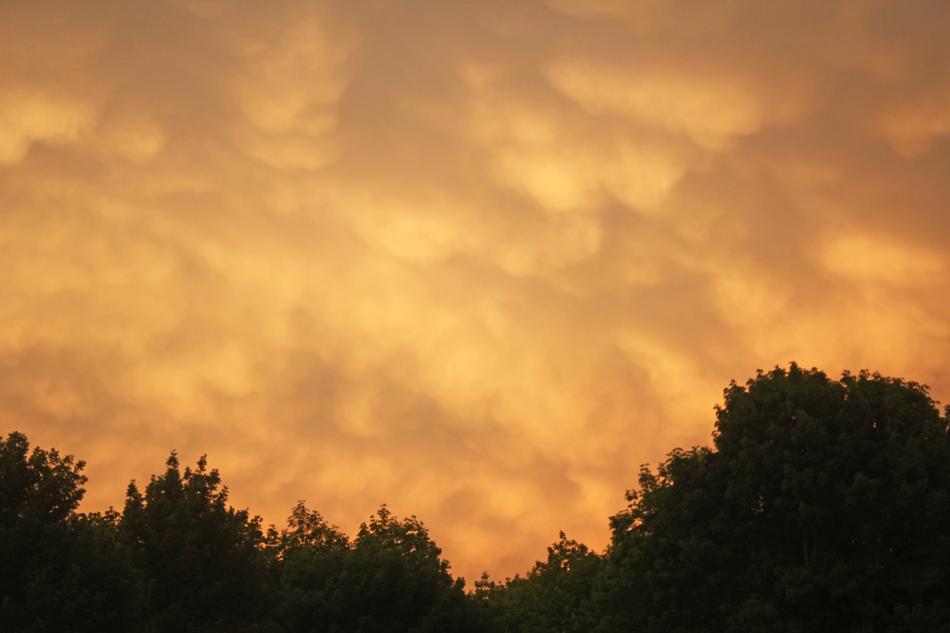 Yellow Clouds Cloudscape