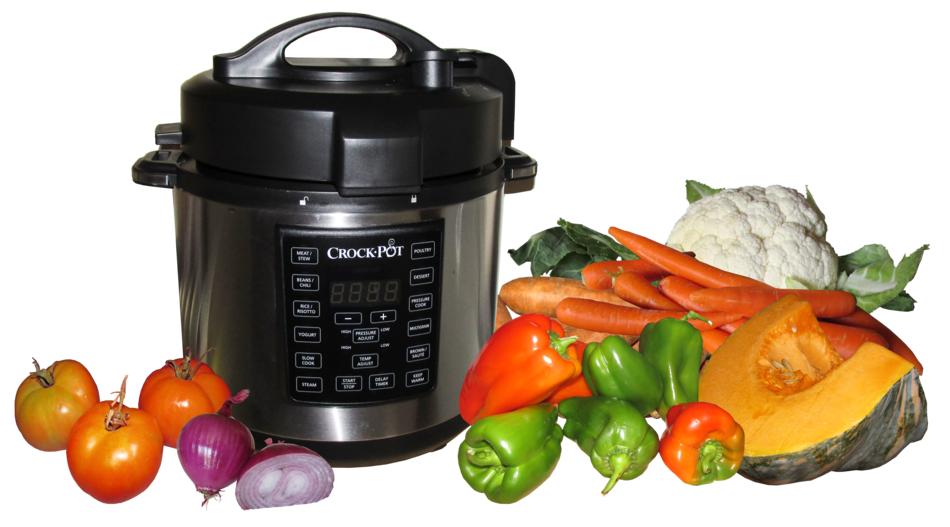 multicooker with vegetables