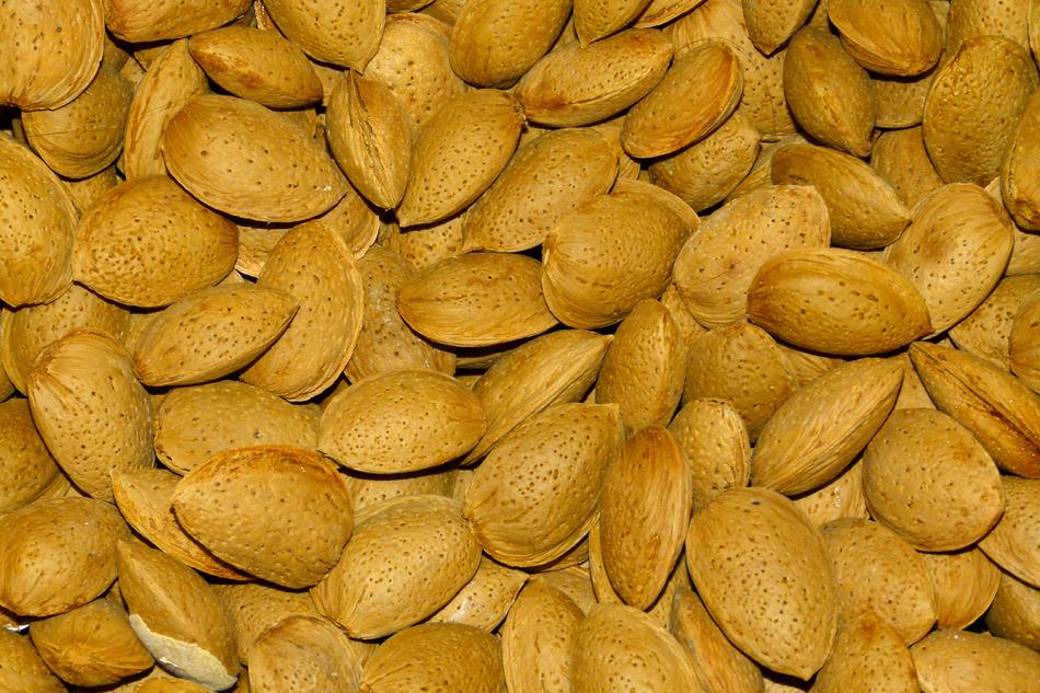 Tasty healthy almonds