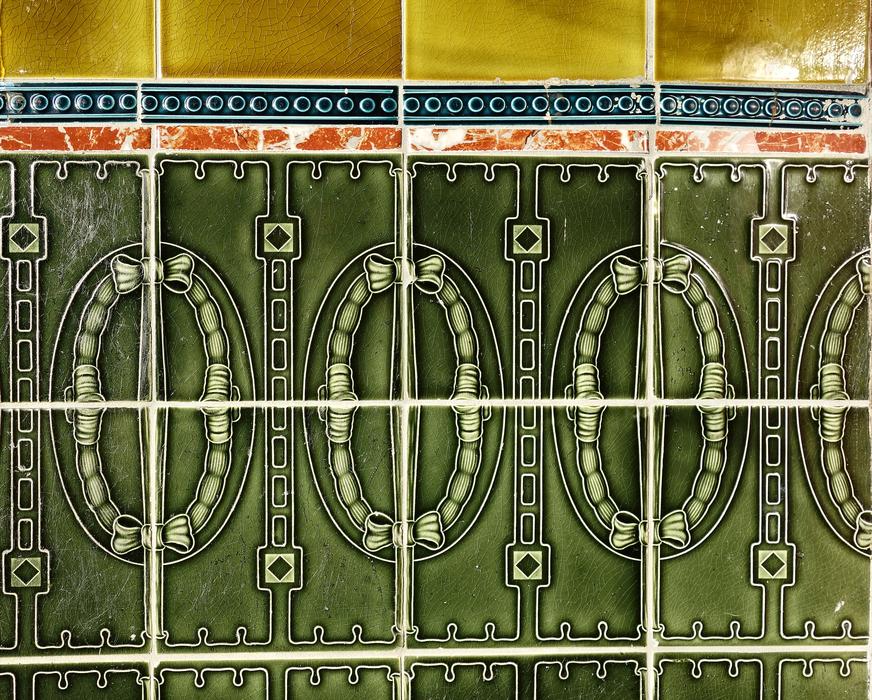 Tile Wall Jugendstil