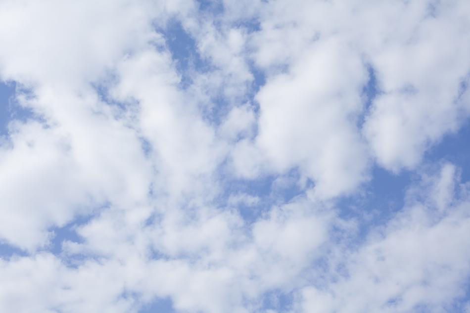 clouds the sky is blue and beautiful
