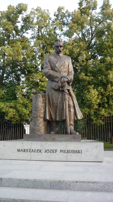 Warszaw Poland Pilsudski
