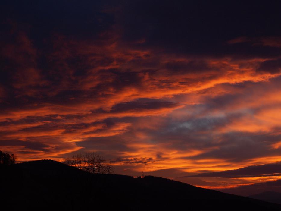 Sunrise Panoramic Sky