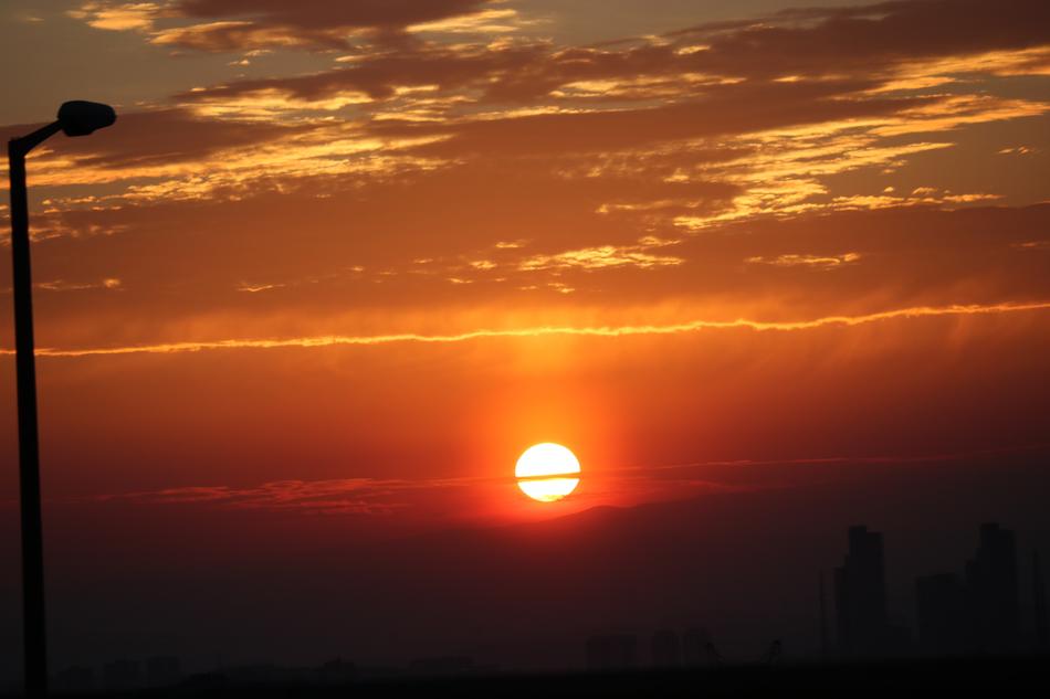Evening Sunset scenic view