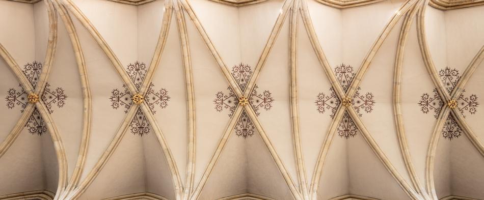 unusual patterned wall landscape