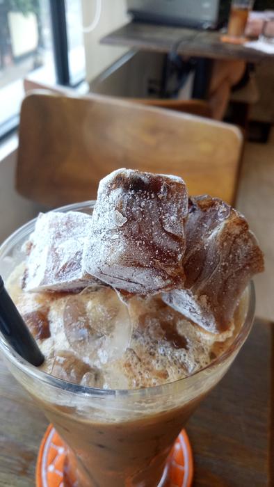frozen coffee dessert