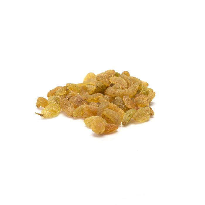 Dried fruit on a white background