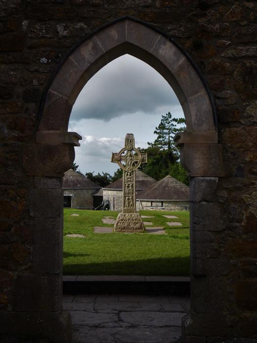 Ireland Clonmacnoise Monastery