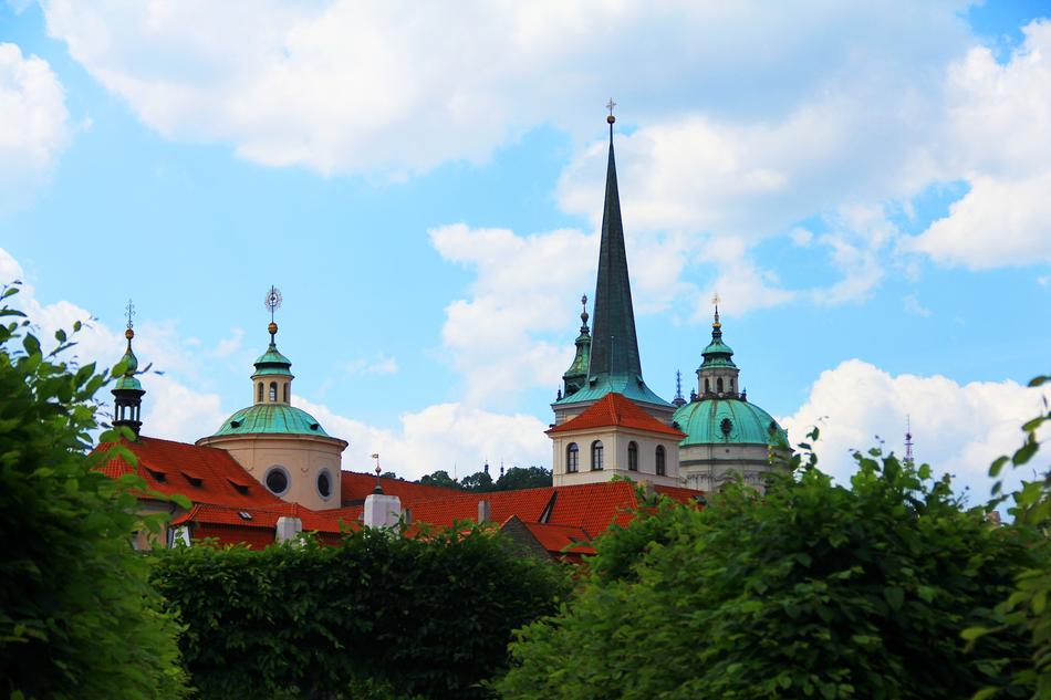 Churches Prague Czechia