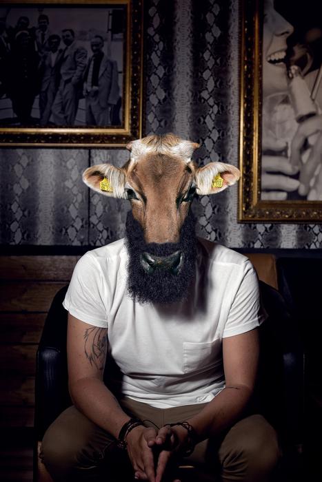 Hipster Cow Beard
