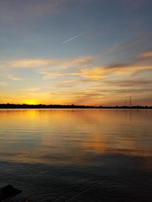 Sunset Lake Horizon