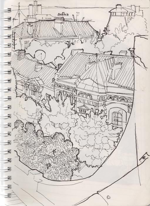 Urban Sketch Odessa
