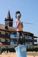 Travel Character Of The Cartoon