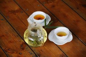 hot delicious tea