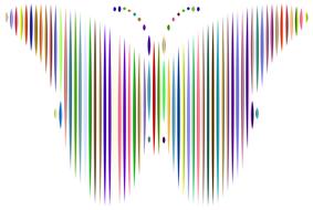 stylized butterfly insect animal