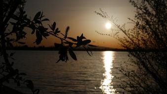 Sunset Water Dusk