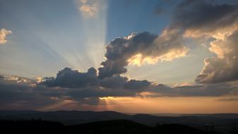 Sunset Clouds Sauerland