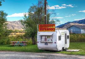 roadside food store