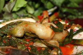 tasty vegetables with specials