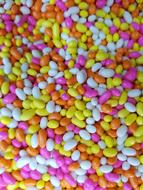 colored sugar lollipops