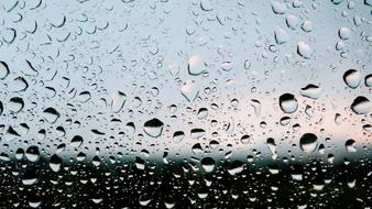 Drop Of Water Window Rain
