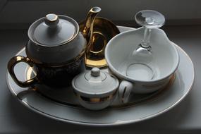 porcelain dishes