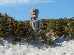 Hornum Sylt Figure on beach