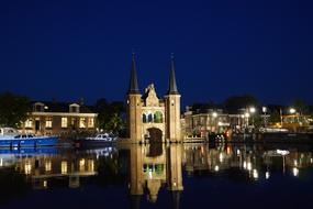 Sneekertor Netherlands Water At