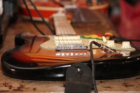 electric Guitar with cord