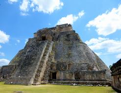 a beautiful view of the old ancient temple