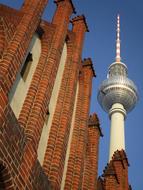 Tv Tower St Mary'S Church Berlin