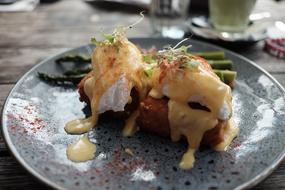 meat dish with cheese sauce