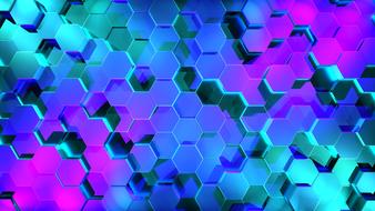 hexagon 3d combs honeycomb pattern