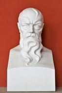Statue Head White